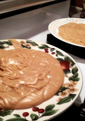 A picture of Mams Penut Butter Fudge.
