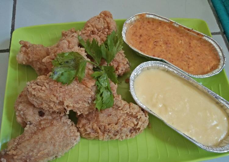 Resep Ayam tepung ala Recheese home made Anti Gagal