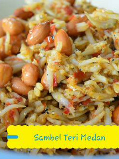 Foto resep Sambal Teri Medan Sambel Pedes Enak