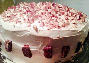 Easy Making Recipe Watchamacallit Peanut Butter Almond Cake Delicious Perfect