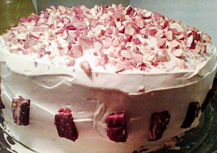 Watchamacallit Peanut Butter Almond Cake Watchamacallit Peanut Butter Almond Cake