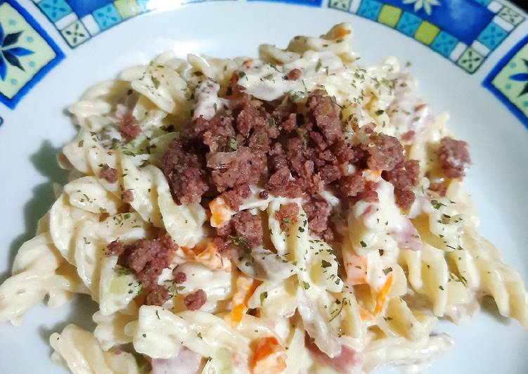 Fussili Carbonara Pedas