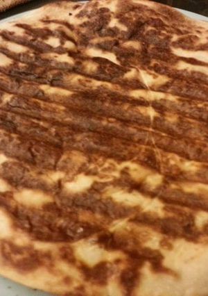 A picture of Cheese and Onion Quesadillas.