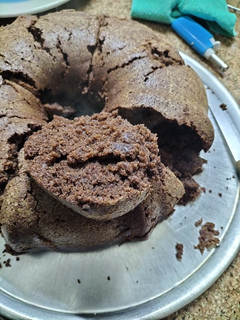 Una foto de Bizcochuelo de chocolate vegan