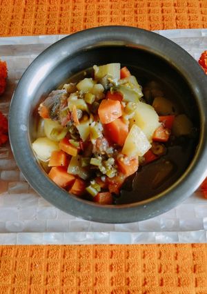 A picture of #RYS#Santula-a traditional Odisha vegetable dish.