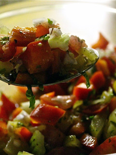 A picture of Spring salad.