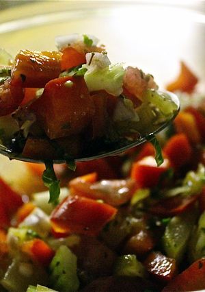 A picture of Spring salad.