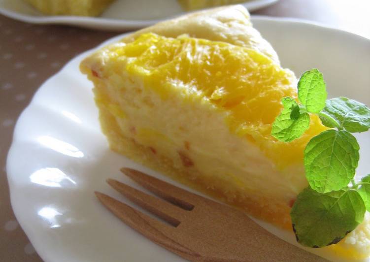 Simple Way to Make Ultimate Sunshine Cream Cheese Tart