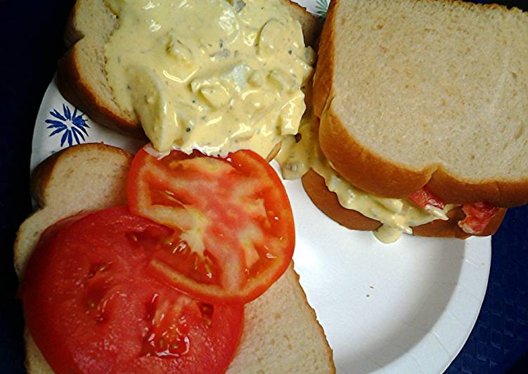 Recipe: Yummy egg salad sandwiches