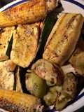 Grilled Summer Vegetables With Herb Garlic Butter