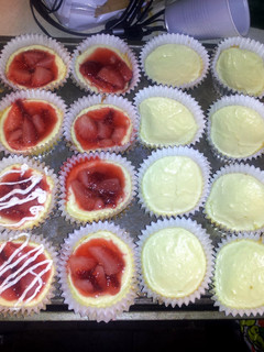 A picture of Mini Cheesecake.