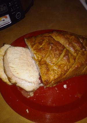 A picture of Glazed Pork Roast.