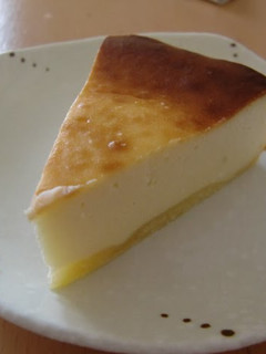 A picture of Light Baked Cheesecake in Tart Crust.