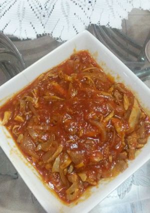 A picture of Chicken balado.