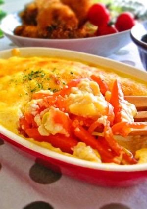 A picture of Use Up a Lot of Carrots! Tofu Gratin.