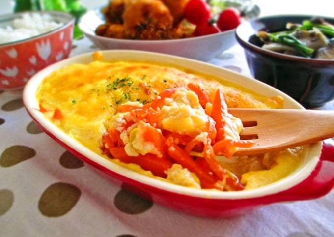 Use Up a Lot of Carrots! Tofu Gratin Recipe