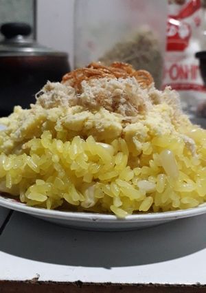 Hình của món Xôi ngô.