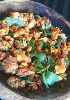 Foto resep Sambel tempe kemangi