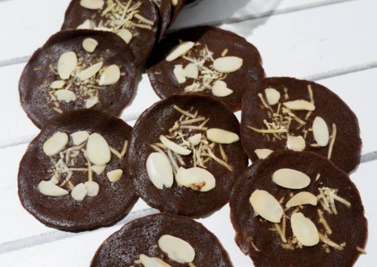 🍫Almond Crispy (garing dan nyoklat)