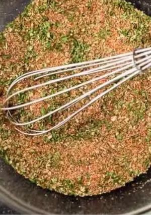 A picture of Homemade blackened seasoning.