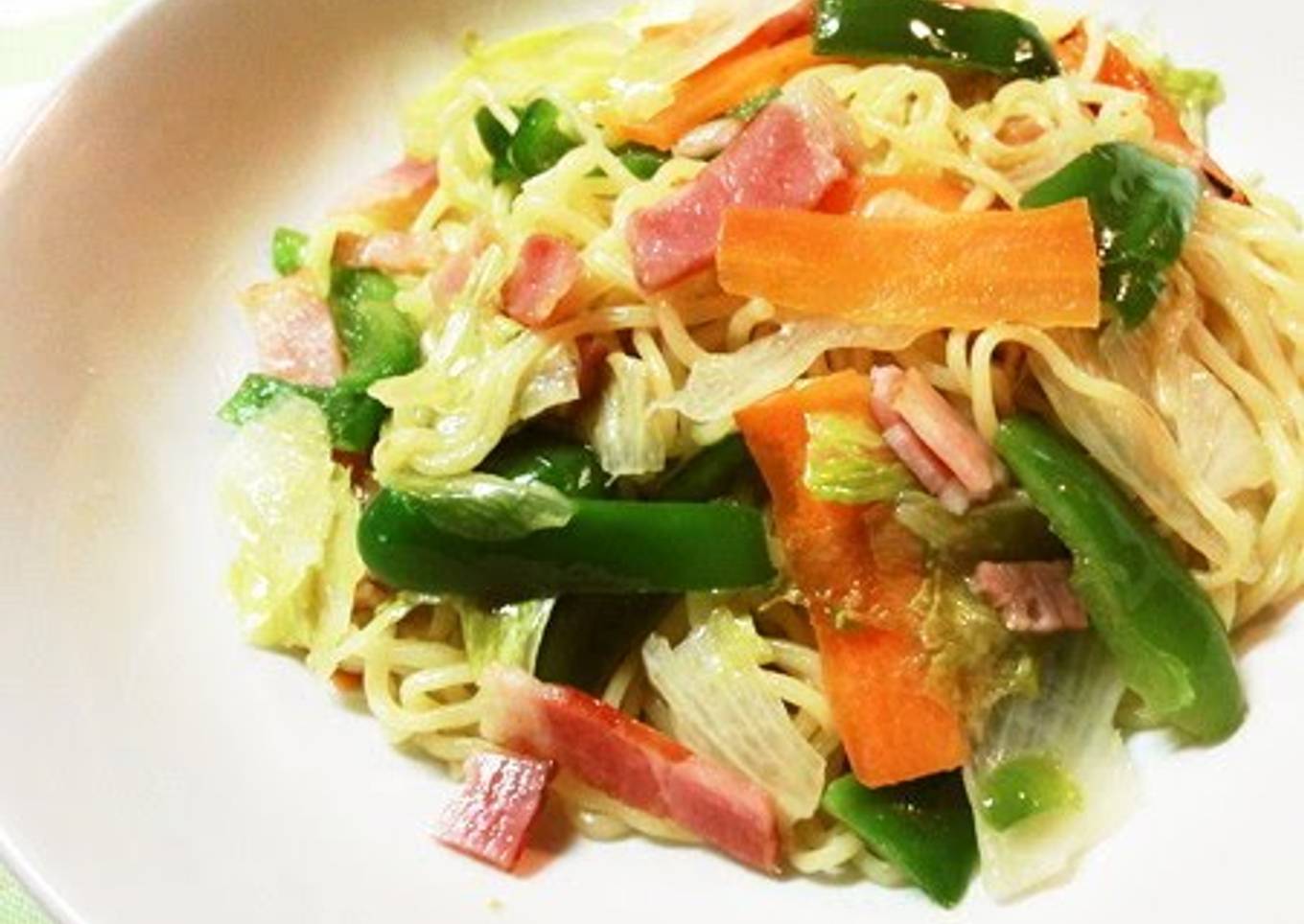 Garlic & Salt Yakisoba with Shio-Koji