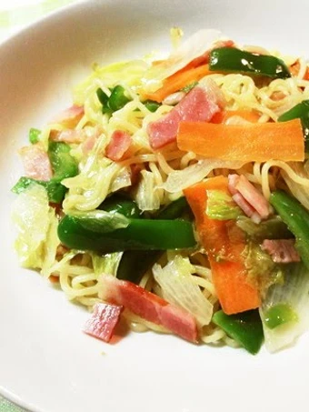 Simple Way Make Recipe Garlic &amp; Salt Yakisoba with Shio-Koji that is So Delicious, Addictive}