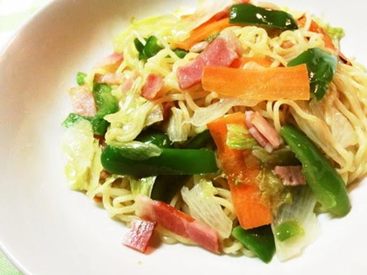 Simple Way Make Recipe Garlic &amp;amp; Salt Yakisoba with Shio-Koji that is So Delicious, Addictive}