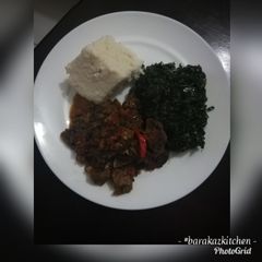 A picture of Spicy wet fry beef.