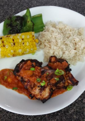 A picture of Caribbean Chicken.