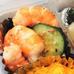 A picture of Shrimp and Cucumber Salad For Bentos.