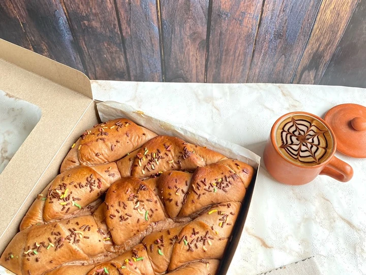 Langkah Gampang Membuat Resep Chocolate Chigiri Condensed Milk Bread yang Bisa Manjain Lidah Anti Ribet, Mantap Sekali
