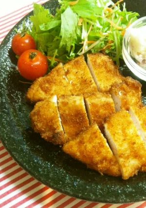 A picture of Simple Breading Tender Chicken Breast Cutlets.
