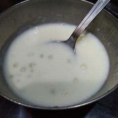 A picture of Sabudana kheer.