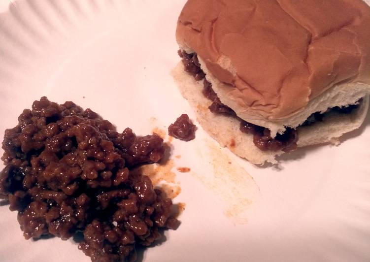How to Make Super Quick Sloppy Joes