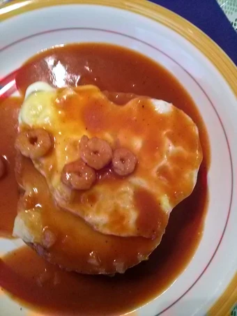 Easy Way Make Recipe little french girl (portuguese francesinhas ) that is Delicious, Addictive}