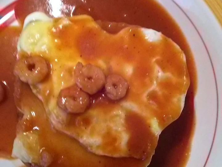 Easy Way Make Recipe little french girl (portuguese francesinhas ) that is Delicious, Addictive}