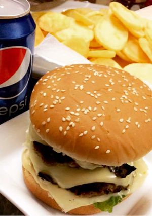 صورة لوصفة برغر منزلي 🍔