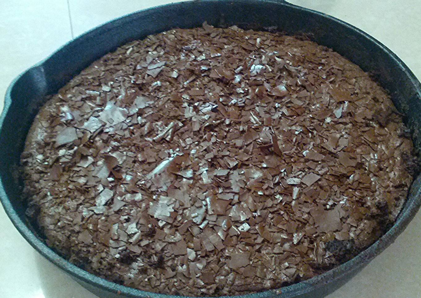 Cast Iron Skillet Brownie