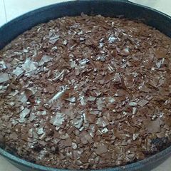 A picture of Cast Iron Skillet Brownie.
