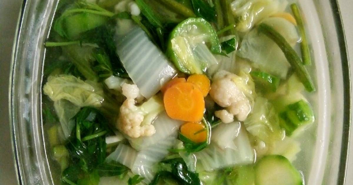 8 Resep Sayur Sop Bening Oyong Enak Dan Mudah Cookpad