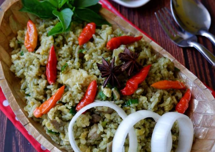 Resep Nasi Goreng Kari Ayam Cabai Hijau Anti Gagal