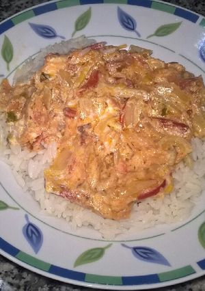 Una foto de Arroz con vegetales