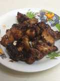 Pork spare ribs honey citron sauce 