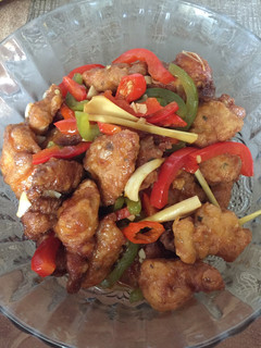 Foto resep Ayam Goreng Tepung Saus Pedas