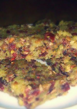 A picture of Homemade Energy Bars.