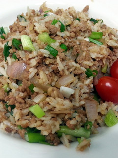 A picture of Pork Fried Rice.