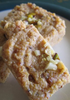 A picture of Indian Coconut Dessert.