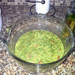 A picture of Sofrito, Puerto Rican Pepper Sauce.