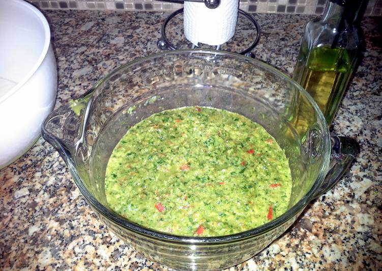 Recipe of Any-night-of-the-week Sofrito, Puerto Rican Pepper Sauce