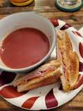 Air Fryer Ham & Cheese Sandwiches